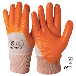 Manusi Yellowstar din tricot imersate in nitril